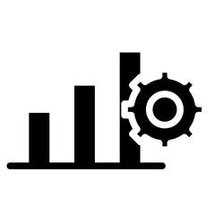 Poster - Result report icon. Business analysis concept.