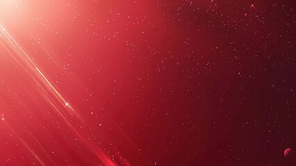 Poster - Red Space Background