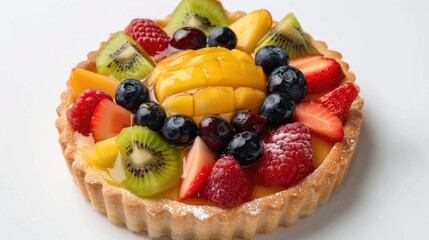 cake with fruits