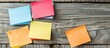 © vxnaghiyev - Concept of Core Competencies write on sticky notes isolated on Wooden Table. Copy space image. Place for adding text or design