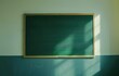 © Khmel - Empty Classroom Chalkboard in Sunlight