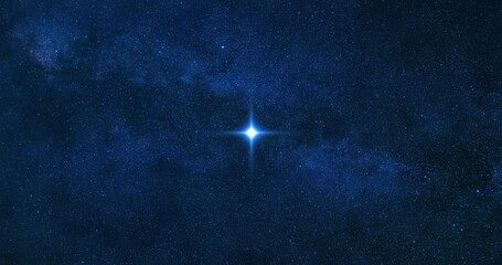 Wall Mural - Milky Way cosmic starry skies.	
