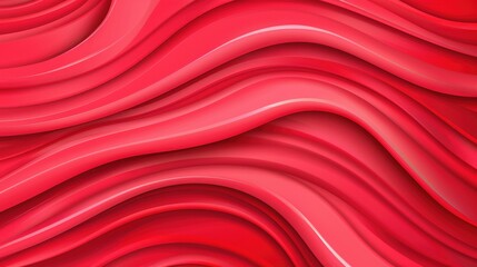 Wall Mural - Vibrant abstract red background in vector illustration.