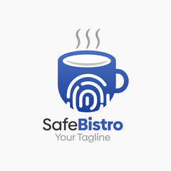 Wall Mural - Safe Bistro Logo Vector Template Design. Good for Business, Start up, Agency, and Organization