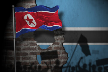 Relations between botswana and north korea