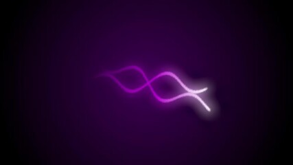 Wall Mural - light wave neon line streaks cool abstract background