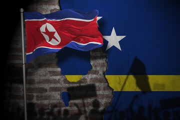 Relations between curacao and north korea
