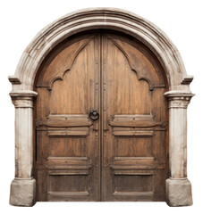 Canvas Print - PNG Door architecture gate wood.