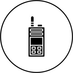 Sticker - Walkie talkie Icon