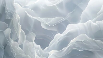 Wall Mural - abstract vector background with pale grey gradients and white highlights that mimic the appearance o