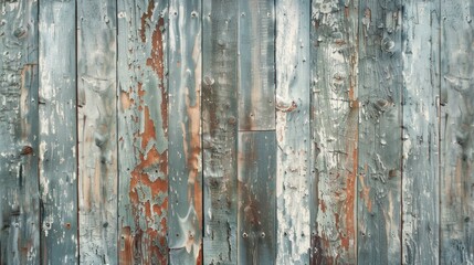 Canvas Print - Aged weathered wooden backdrop