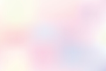 Poster - Abstract soft light gradient background in pastel rainbow color