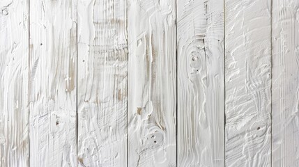 Sticker - White wooden texture background