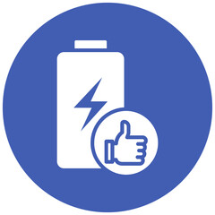 Poster - Feedback vector icon. Can be used for Battery and Power iconset.