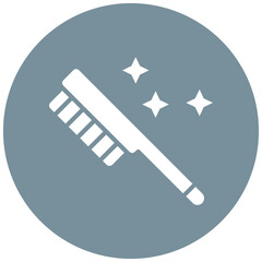 Sticker - Polish Brush vector icon. Can be used for Shoemaker iconset.