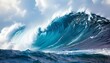 © MD - Massive Ocean Wave Breaking in Blue Water