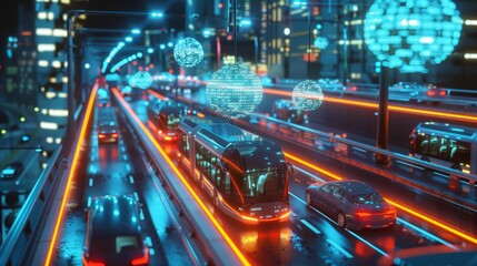 Poster - Technology and transportation: Intelligent Transport System (ITS). Mobile as a service.