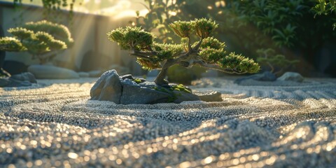 Wall Mural - Zen Garden Serenity