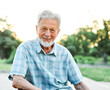 © Lumos sp - man outdoor senior happy retirement elderly portrait male active park smiling old fun nature happiness mature lifestyle beautiful bench vitality