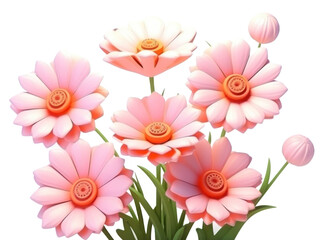 Sticker - PNG Flower petal plant daisy.