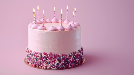 Poster - The Pink Birthday Cake