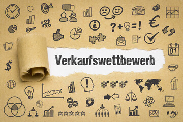 Poster - Verkaufswettbewerb	