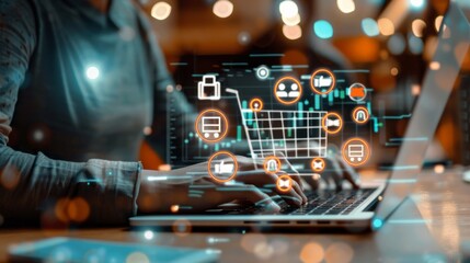 digital marketing strategies and goals for online commerce sales promotion through search engine, so