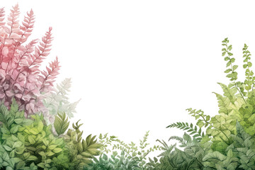 Sticker - PNG  Fern backgrounds outdoors nature.