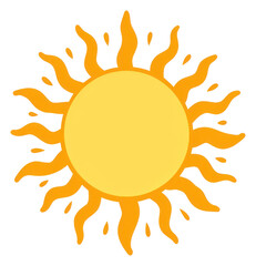 Sticker - PNG Sun icon cartoon sky creativity.