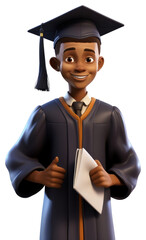 Sticker - PNG Graduation student cartoon school.