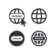 © mahmudul - internet globe planet icon. Simple line globe icon. Go to web symbol icon vector illustration