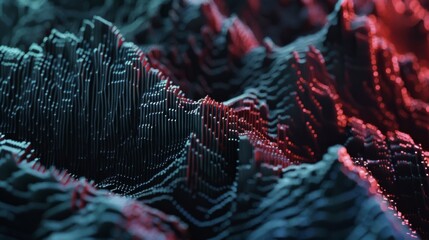 abstract waveform texture 