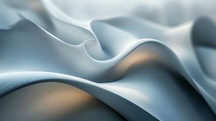 Wall Mural - An abstract background featuring a gentle swirl in shades of grey, the gradients creating an illusion of motion and soft shadows for a sleek device screen