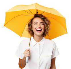 Poster - PNG Laughing young white woman adult joy protection.