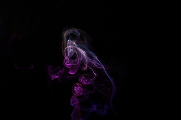 purple smoke