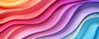 © Wonderful Studio - A colorful, rainbow-colored wave pattern