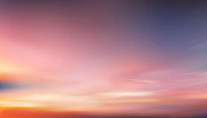 Wall Mural - sunset sky,cloud background,sunrise by beach with orange,pink,blue.nature landscape dramatic golden 