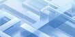 © imlane - abstract background, Isometric flooring, flat geometric art, blue frosted glass, in the style f smooth lines, transparent layers