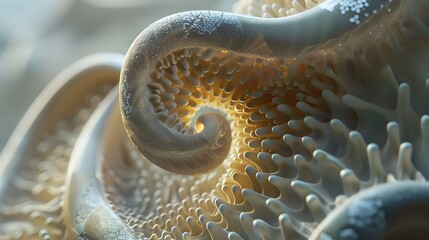 Detailed Anatomy of the Cochlea Spiral Structure,a Key Hearing Organ