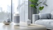 © jack - smart home speaker on windowsill in conservatory,