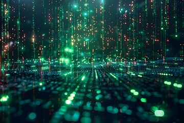 Programming code abstract technology background