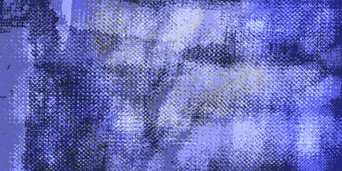 Dots halftone white and blue color pattern gradient grunge texture background. vector illustration.