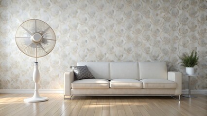 Wall Mural - modern living room