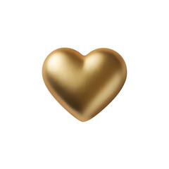 Wall Mural - Gold heart shape.