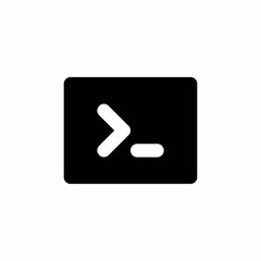 terminal run app window icon