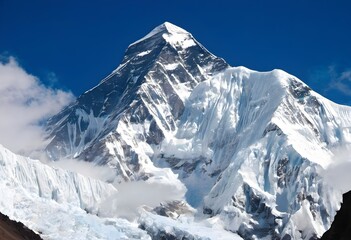 Poster - A view of the Mountain K2 in the Himalayas