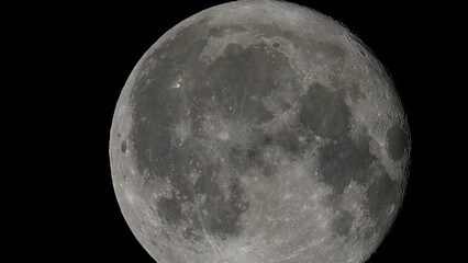 Wall Mural - MOON ZOOM DEEP SPACE