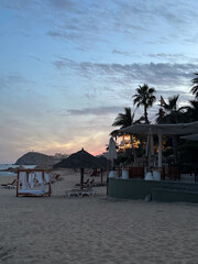 Wall Mural - sunset on the beach