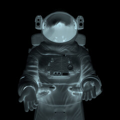 Wall Mural - astronaut is talking to you
