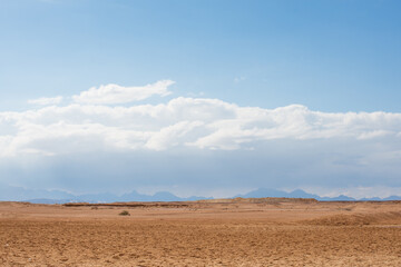 Wall Mural - beautiful seascape of sahl hasheesh for banner background